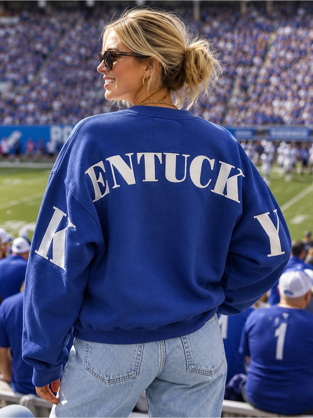 Lee Vintage 90s oversized Kentucky Wildcats Crewneck Sweatshirt size XL